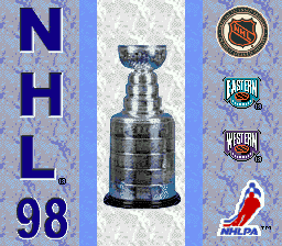 NHL '98 (USA) Title Screen